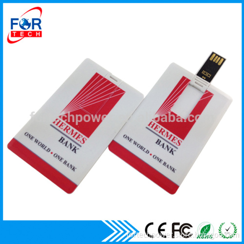 2 Sided free full color printing greeting cards usb flash drives bulk cheap 1gb for promotional
